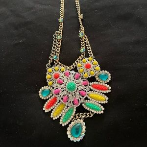 Beautiful multicolored necklace.